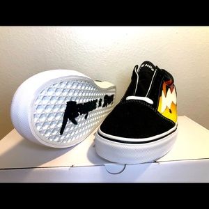 Revenge X Storm “Black Flames” size 11